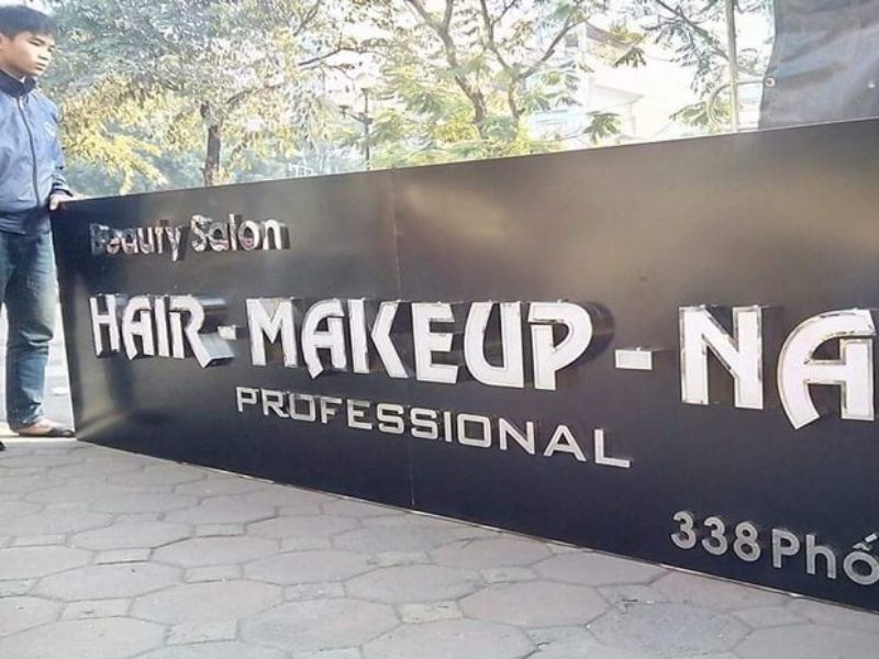 Thiết Kế Bảng Hiệu Beauty