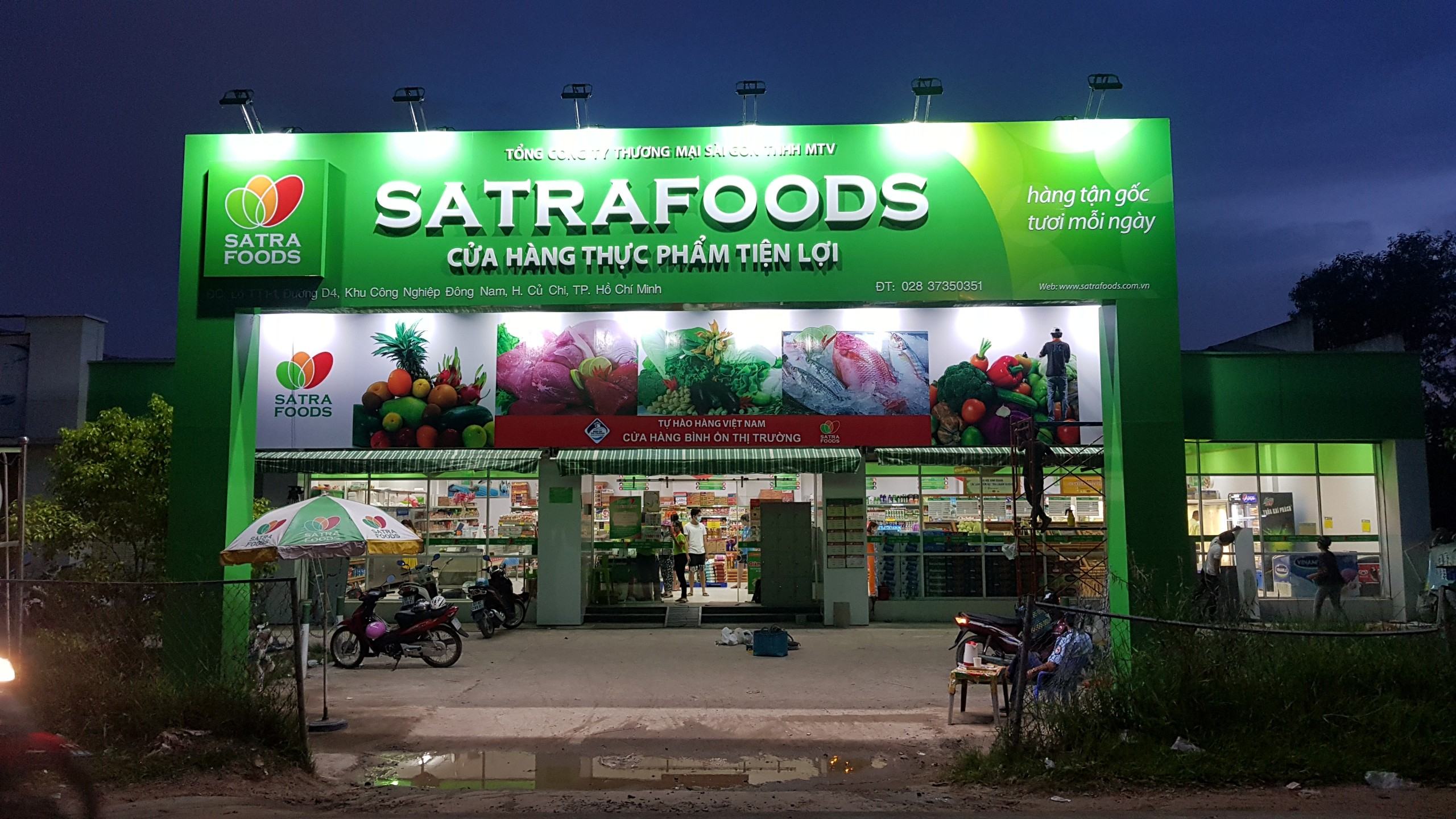 Thi công biển siêu thị chuyên nghiệp