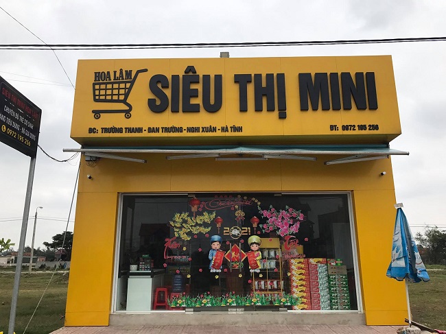 Thiết kế biển siêu thị chuyên nghiệp