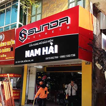 Thiết kế biển quảng cáo bằng Alu