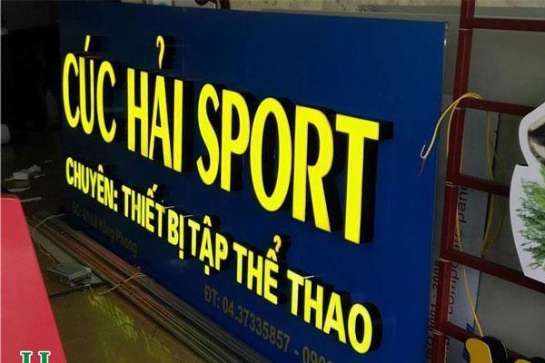 Thiết kế biển quảng cáo bằng Alu