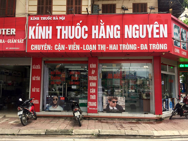 Thiết Kế Bảng Hiệu Mắt Kính