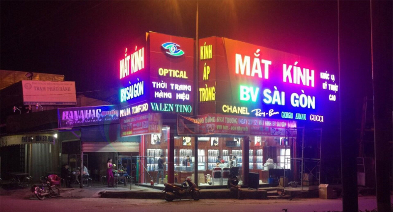 Thiết Kế Bảng Hiệu Mắt Kính
