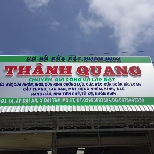 Bảng hiệu cửa nhôm