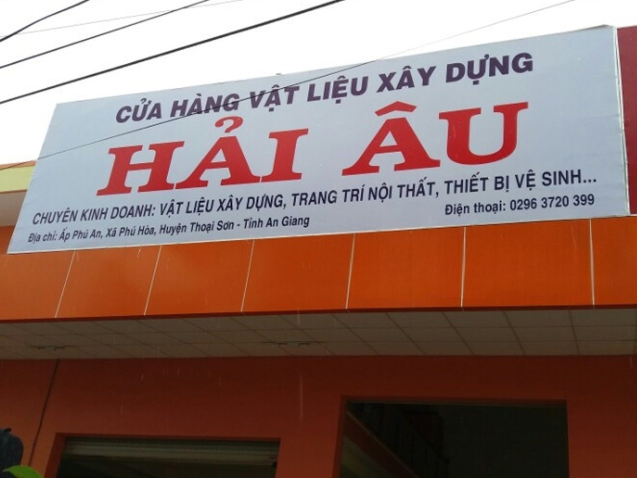 Thi công bảng hiệu cửa nhôm