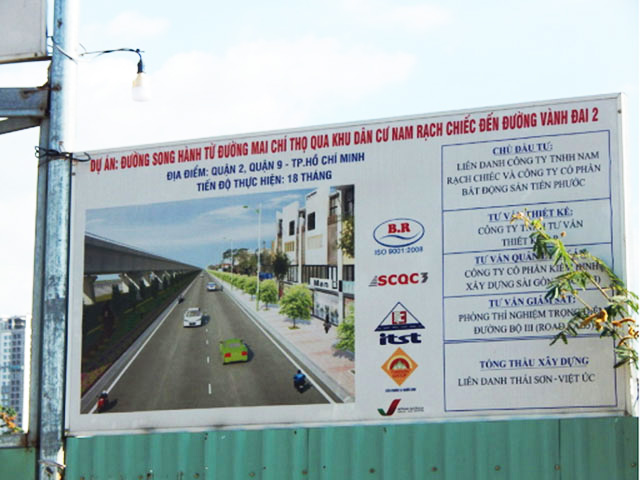Thi công bảng hiệu in ấn tại TP.HCM