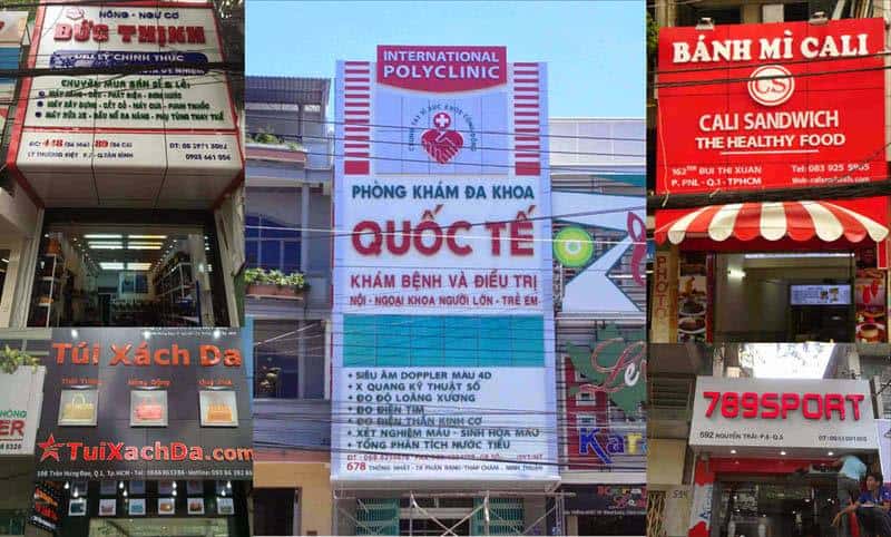 Thiết kế bảng hiệu in ấn tại TP.HCM