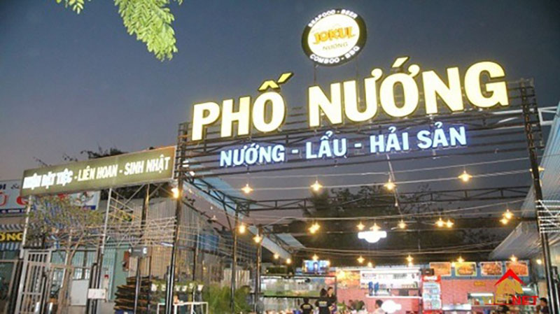 Thiết Kế Bảng Hiệu Quán Nhậu Hải Sản Tại TP.HCM
