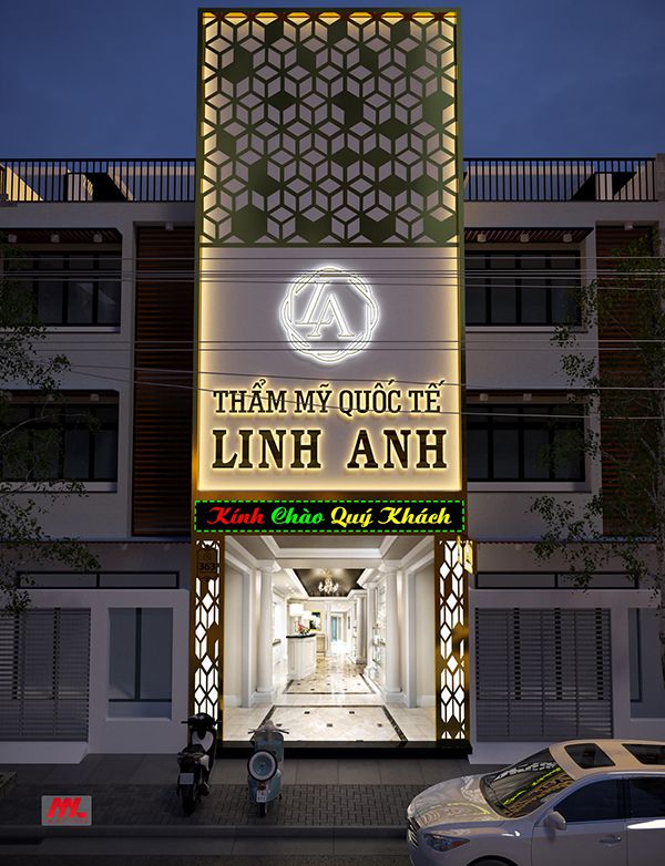 Thi công bảng hiệu spa sang trọng tại TP.HCM