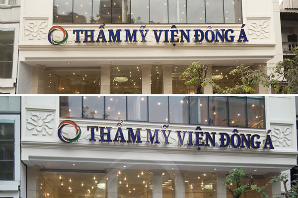 Thiết kế bảng hiệu spa sang trọng tại TP.HCM