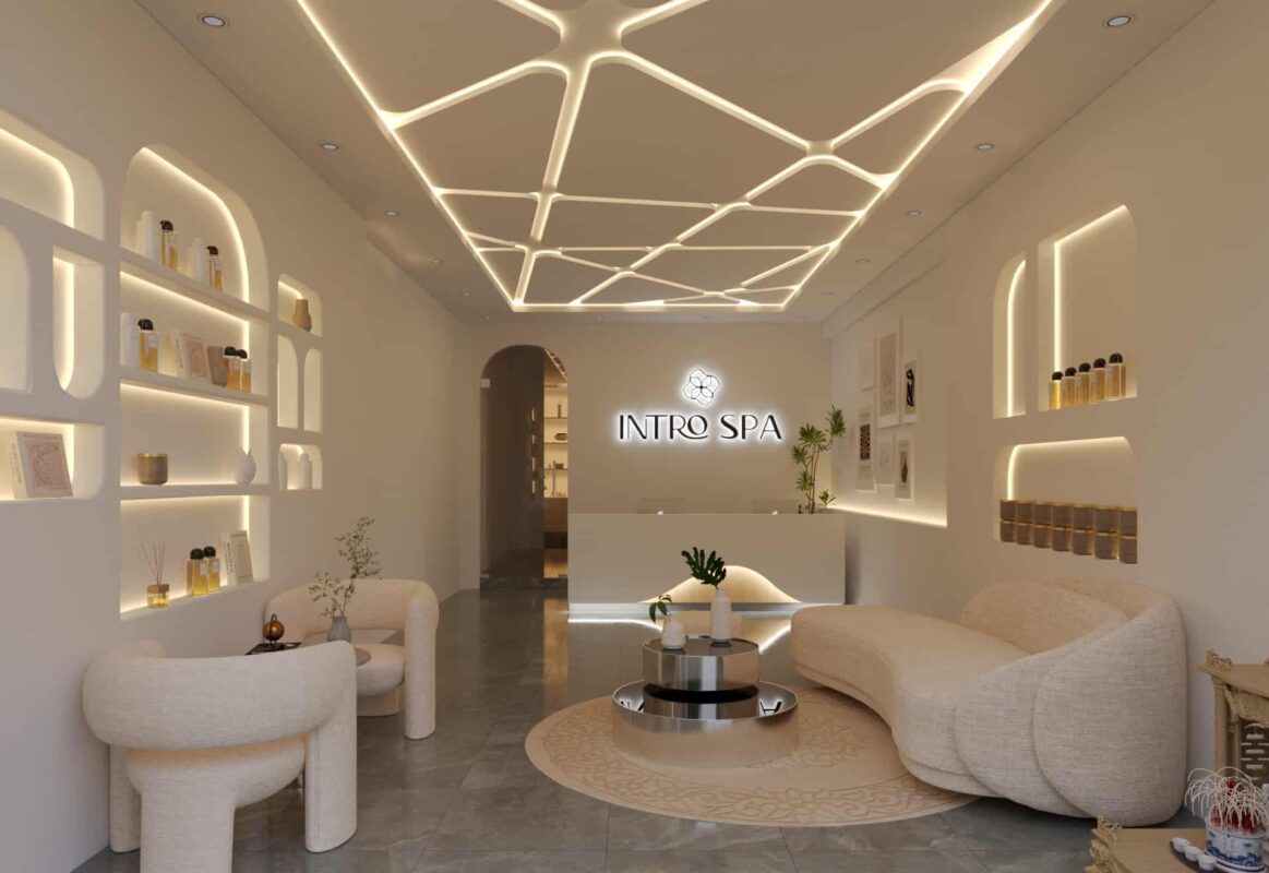 Thiết kế bảng hiệu spa sang trọng tại TP.HCM