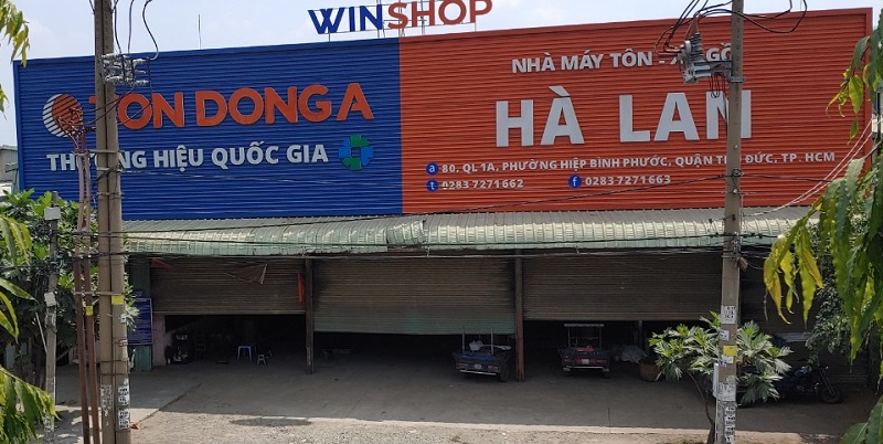 Biển Hiệu Bằng Tôn