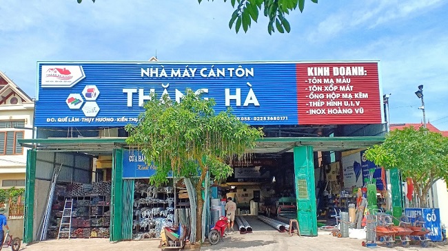 Biển Hiệu Bằng Tôn
