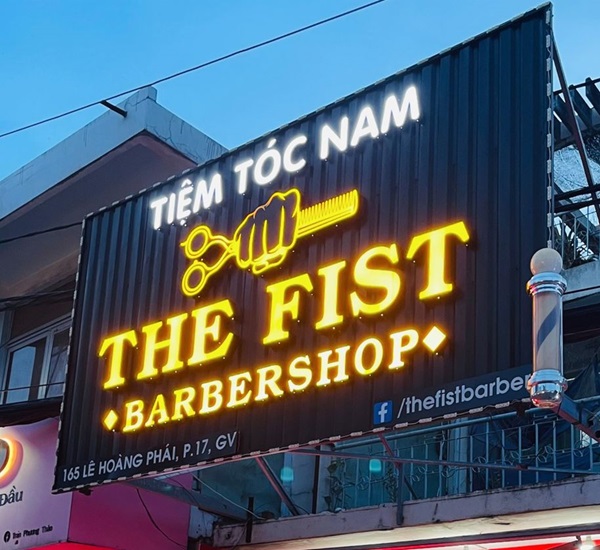 Thiết kế biển hiệu bằng tôn