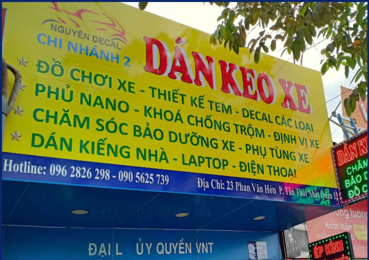 Thiết kế biển hiệu alu