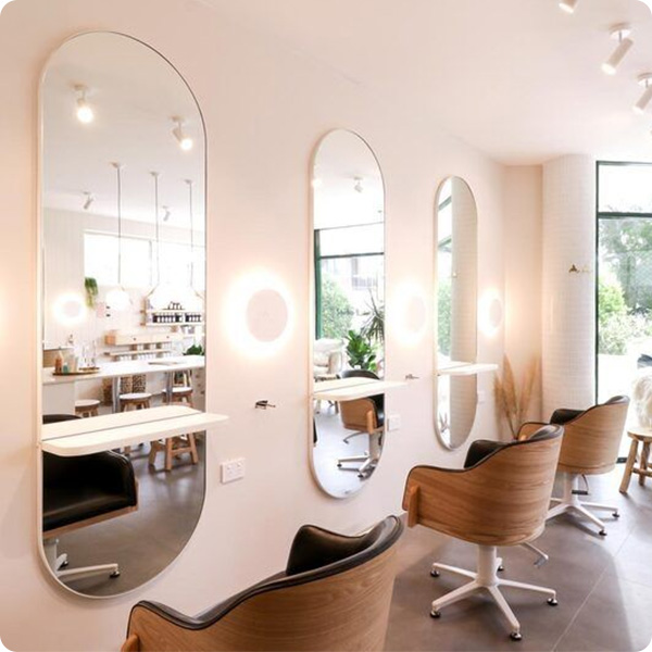 Thi công biển salon