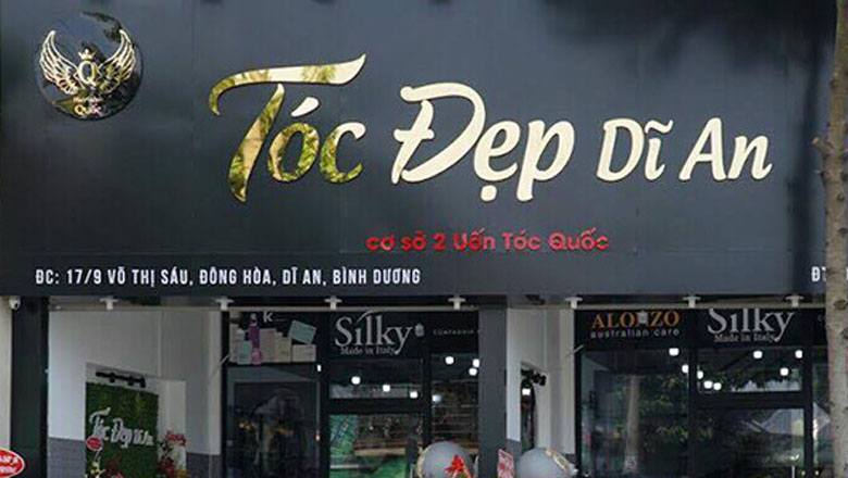 Thiết kế biển salon