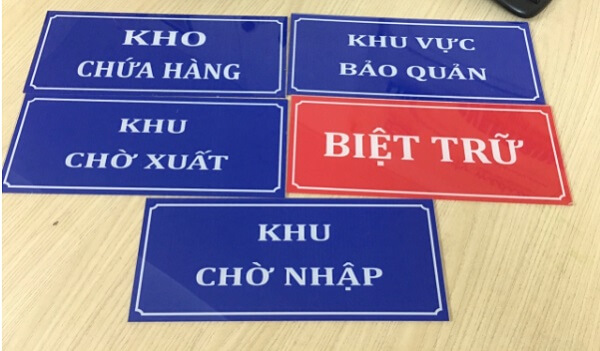 Thiết kế bảng phòng