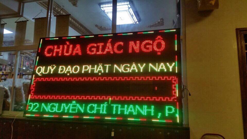 Thi công bảng đèn LED