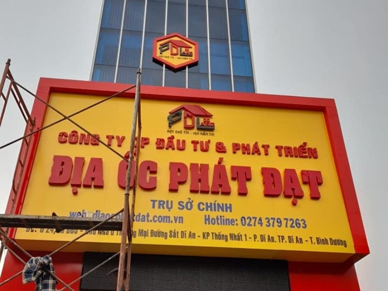 Thiết Kế Bảng Hiệu Quảng Cáo Alu