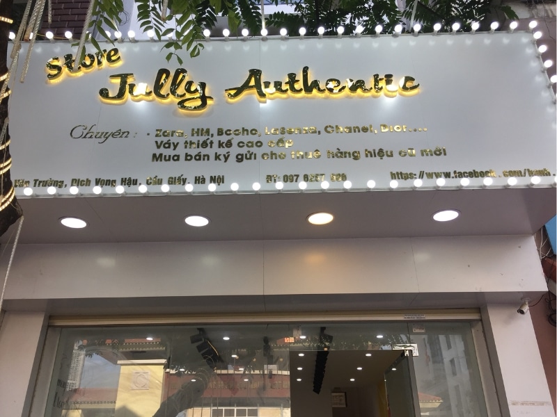 Biển Quảng Cáo Shop Tại TP.HCM