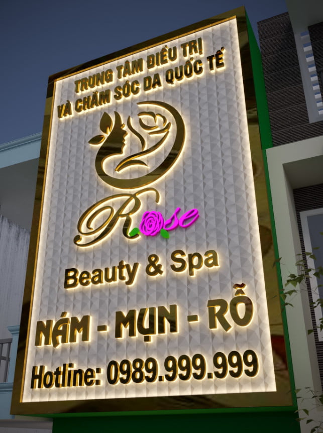 Thi Công Biển Quảng Cáo Spa Tại TP.HCM