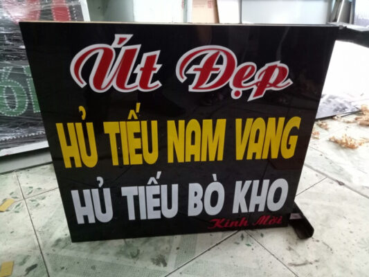 Thi Công Bảng Hiệu Quảng Cáo Giá Rẻ