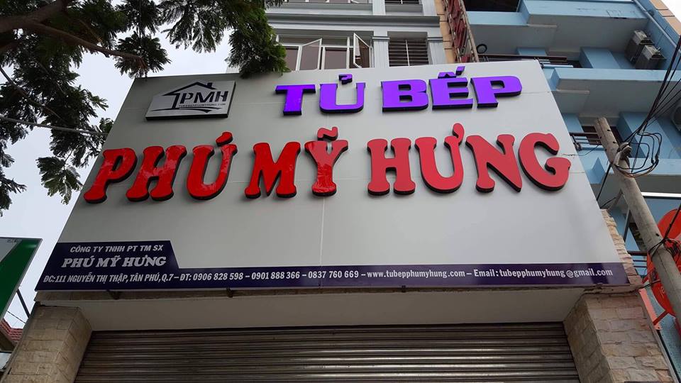 Thi Công Bảng Hiệu Chữ Nổi Đẹp