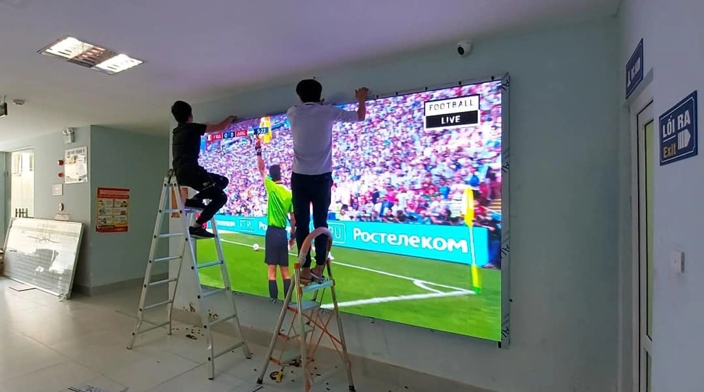 Thi Công Màn Hình LED Quảng Cáo