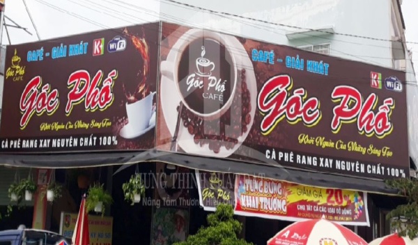 Thiết Kế Biển Quảng Cáo Cafe Đẹp