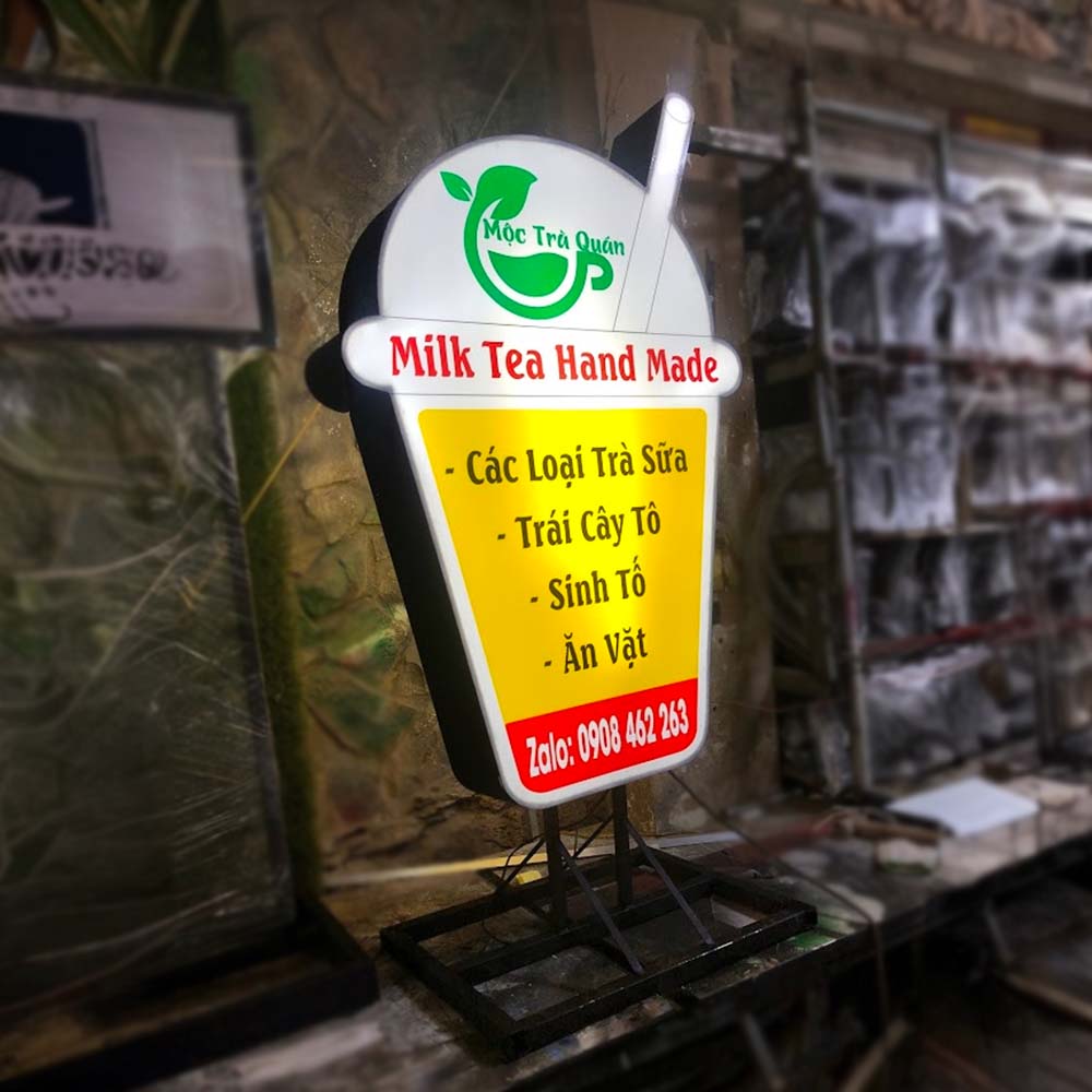 Thiết Kế Biển Quảng Cáo Quán Ăn Vặt