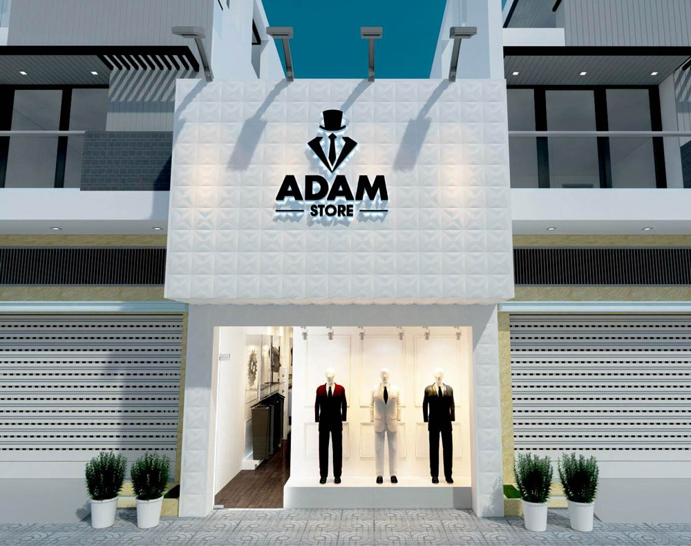 Thi Công Bảng Quảng Cáo Shop Quần Áo