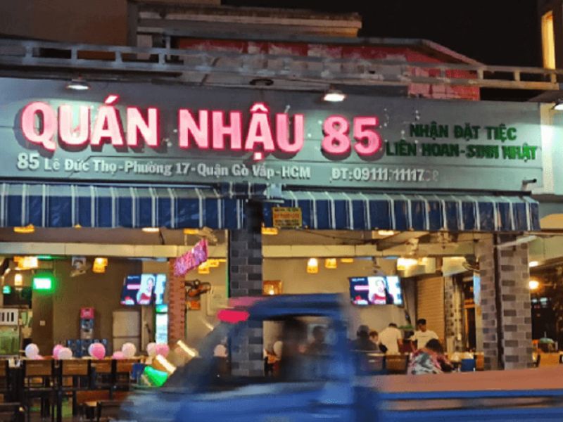 Bảng Hiệu Quán Nhậu