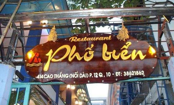 Bảng Hiệu Quán Nhậu