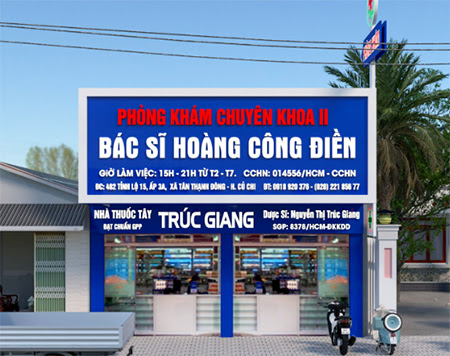 Thi Công Bảng Hiệu Phòng Khám