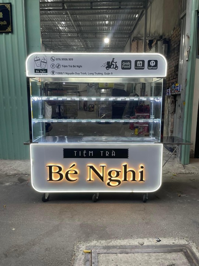Bảng Đèn LED Trà Sữa