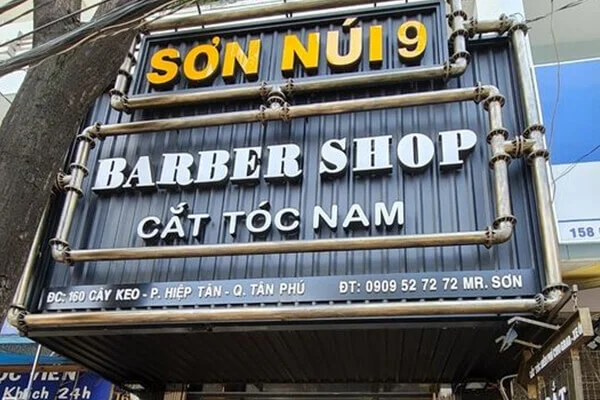 Bảng Hiệu Barber Shop Đẹp Tại TP.HCM