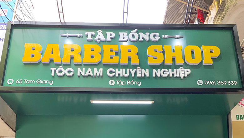 Thi Công Bảng Hiệu Barber Shop