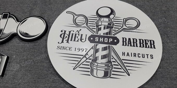 Thiết Kế Bảng Hiệu Barber Shop