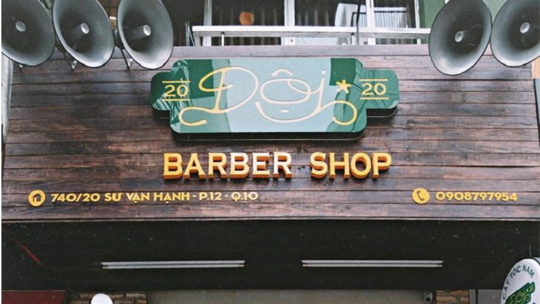 Thiết Kế Bảng Hiệu Barber Shop