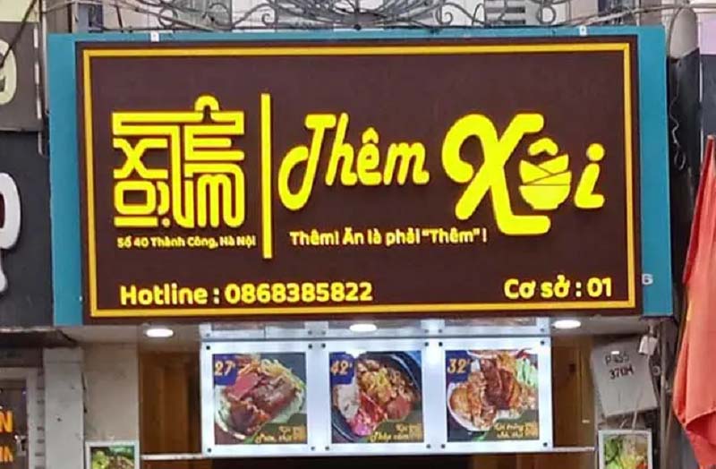 Thiết kế Biển Quảng Cáo Đồ Ăn