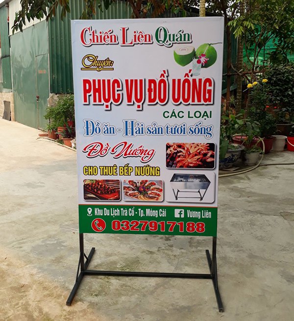 Thiết kế Biển Quảng Cáo Đồ Ăn