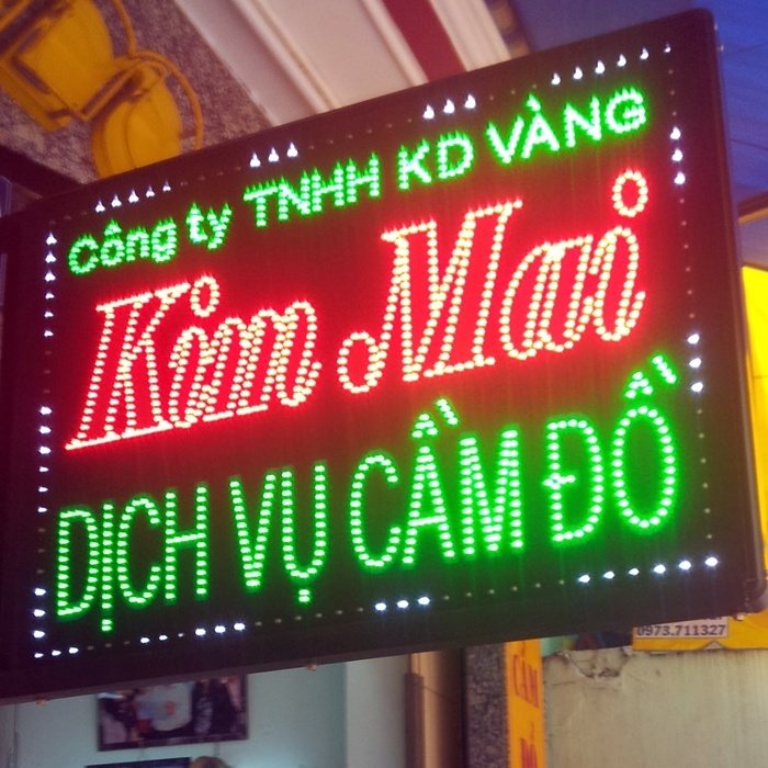 Thi Công Biển Hiệu Đèn LED Đẹp