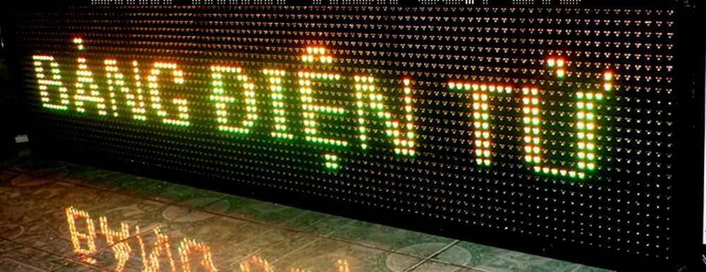 Biển Quảng Cáo LED Chạy Chữ