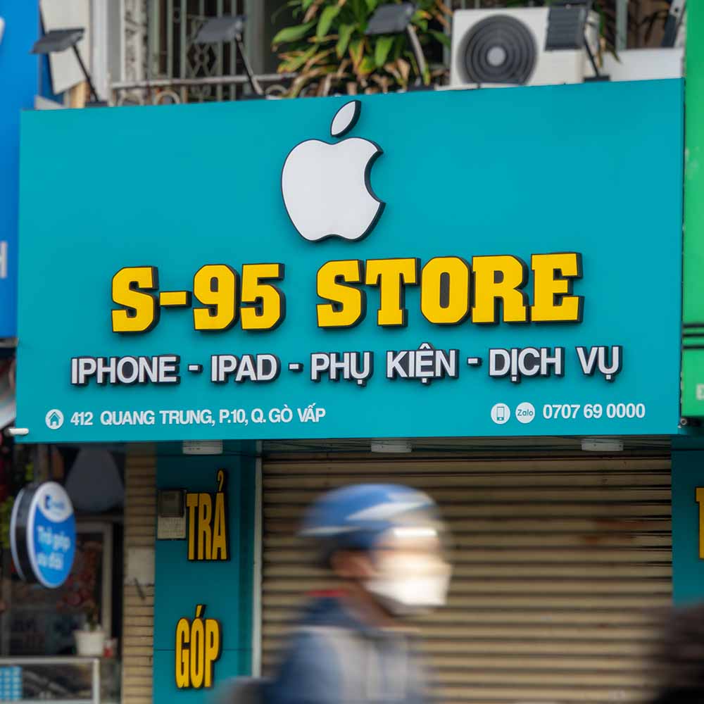 Thiết Kế Biển Hiệu Cửa Hàng Điện Thoại