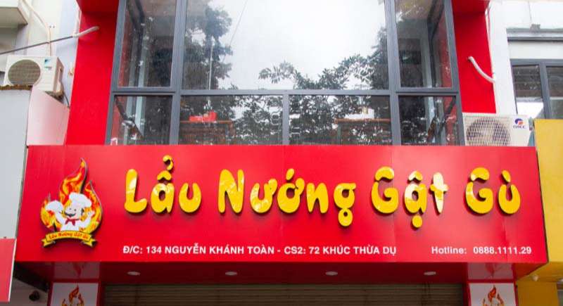 Bảng Hiệu Quán Nướng Đẹp