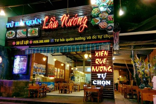 Thi Công Bảng Hiệu Quán Nướng