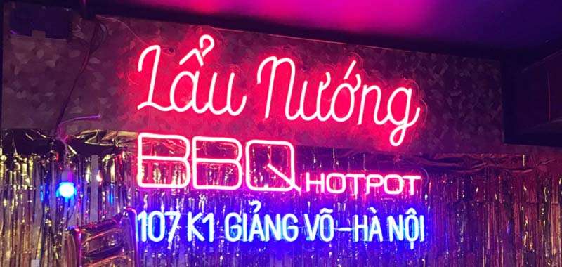 Thiết Kế Bảng Hiệu Quán Nướng