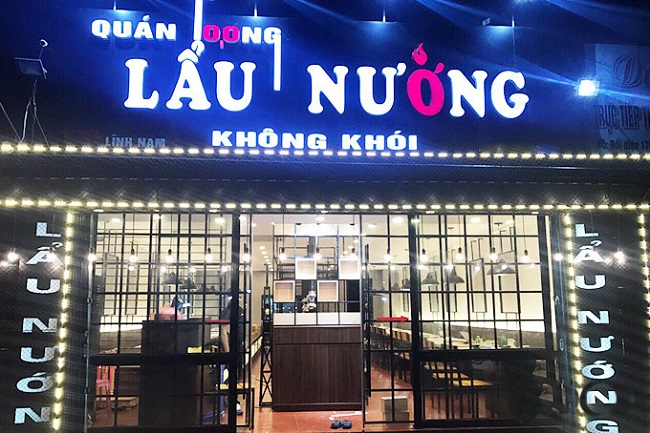Thiết Kế Bảng Hiệu Quán Nướng