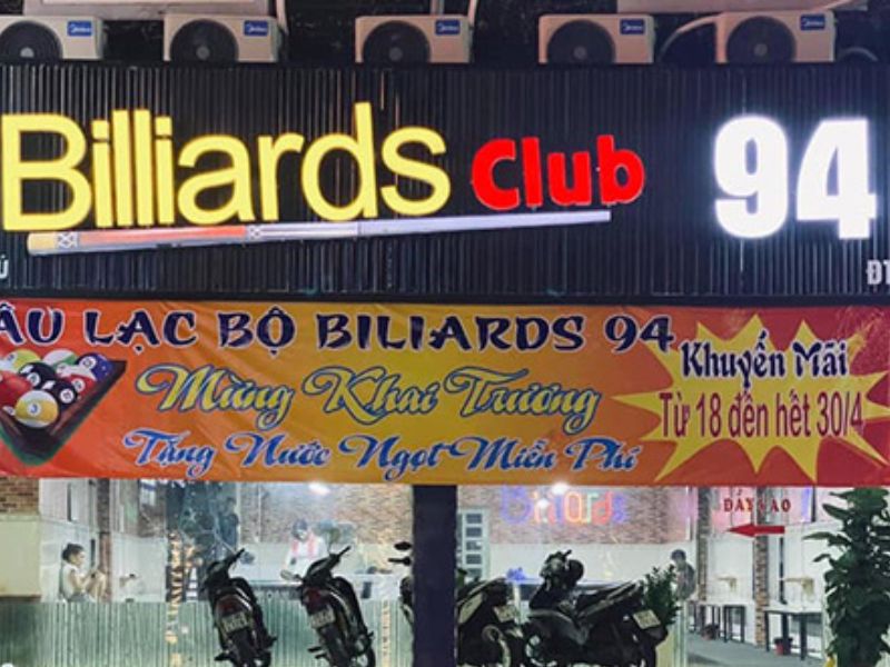 Mẫu Bảng Hiệu Quảng Cáo Bida Đẹp